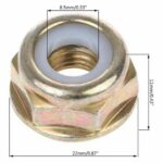 Гайка за редукторна глава за тример,коса,храсторез