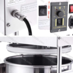 Професионални електрически пълначки за колбаси, месо с педал 10л - Image 3