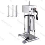 Професионални електрически пълначки за колбаси, месо с педал 10л