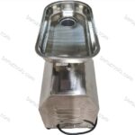 Професионална Електрическа Месомелачка STAHLMAYER TK/MK-8 с маслен редуктор 800W от Неръждаема Стомана - Image 4