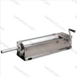 Професионална пълначка за колбаси 7л хоризонтална неръждаема стомана