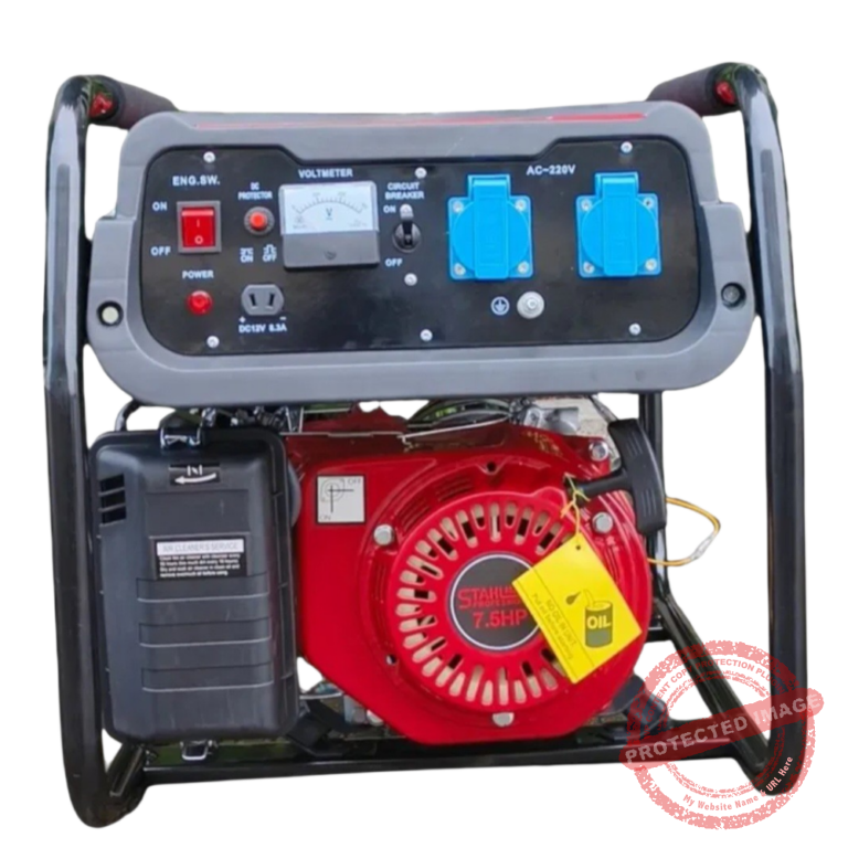 Монофазен четиритактов генератор за ток 3,8KW – Агрегат StahlMayer