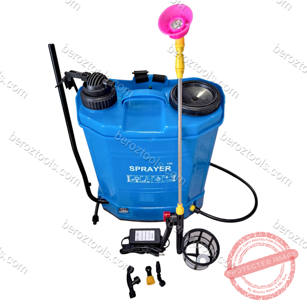 Пръскачка 2в1 акумулаторна и ръчна 16литра Werstil - Beroz Tools Пръскачка 2в1 акумулаторна и ръчна 16литра Werstil