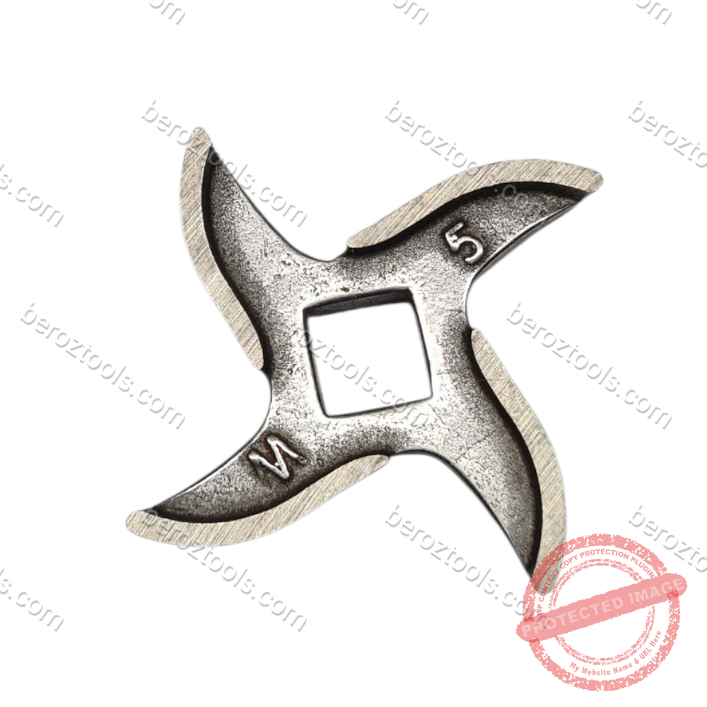 Нож за месомелачка Inox 5 номер за TK/MK-8 - Beroz Tools Нож за месомелачка Inox 5 номер за TK/MK-8