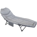 Сгъваемо походно легло тип шезлонг Forsage