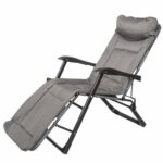 Сгъваемо походно легло-шезлонг с подлакътници