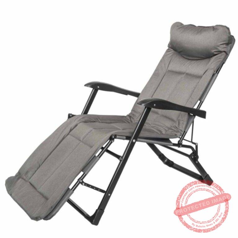 Сгъваемо походно легло-шезлонг с подлакътници