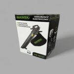 Листосъбирач HAWEK 3500W – 3 в 1: Издухване, Засмукване и Раздробяване + 2 Торби по 45L