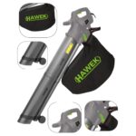 Листосъбирач HAWEK 3500W – 3 в 1: Издухване, Засмукване и Раздробяване + 2 Торби по 45L