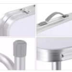 Комплект маса с 4 стола сгъваеми за къмпинг