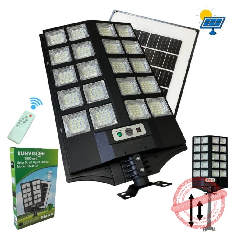 SUNVISION соларен LED прожектор,лампа 1800 W