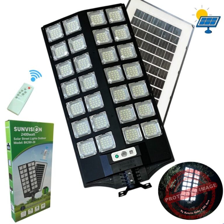 SUNVISION соларен LED прожектор,лампа 2400W