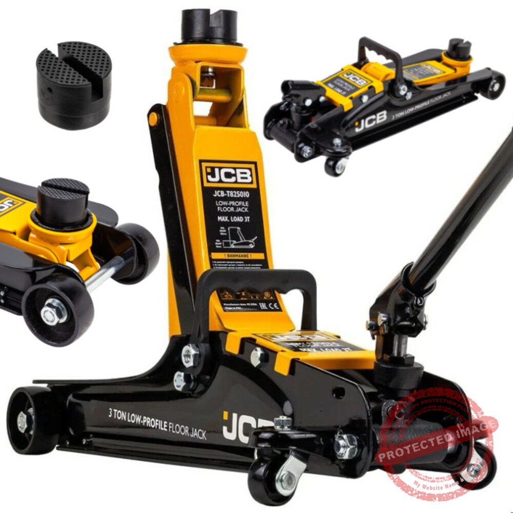 Хидравличен крик JCB 3 тона, 85–385 мм - Beroz Tools Хидравличен крик JCB 3 тона, 85–385 мм