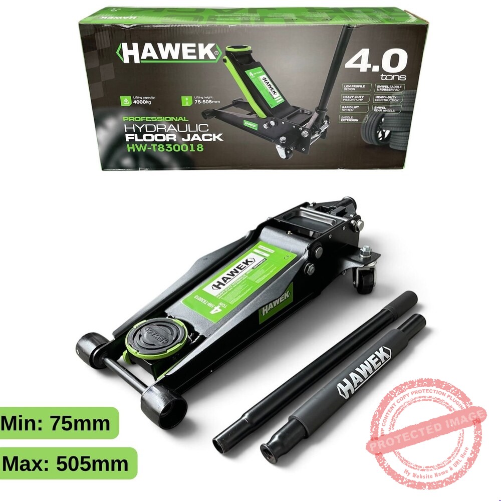 Хидравличен крик тип „крокодил“ 4 тона HAWEK - Beroz Tools Хидравличен крик тип „крокодил“ 4 тона HAWEK