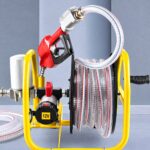Електрическа помпа за гориво 12 V – 380 W с маркуч и пистолет